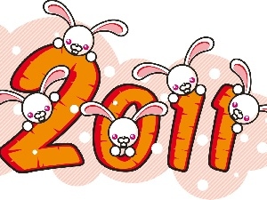 2011, year, rabbits, New