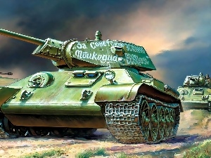 T-34, tank