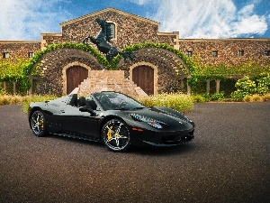 458 Building, VEGETATION, Ferrari