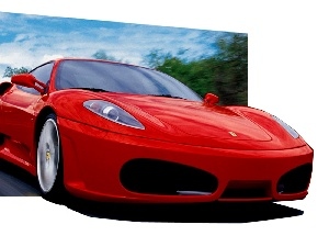 4d, Ferrari, Red, Sport games