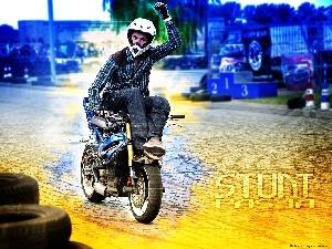 Acrobatics, Stunt, motor-bike, passion, Sport