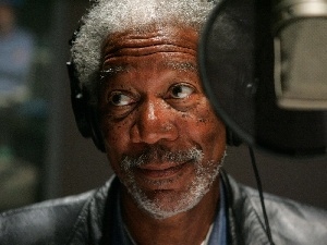 actor, Morgan Freeman, black