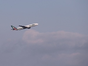 Airbus, Sky, plane, passenger