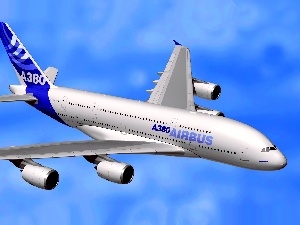 Airbus A380 SuperJumbo, model