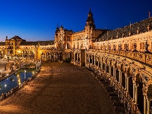 palace, Alcazar, Seville