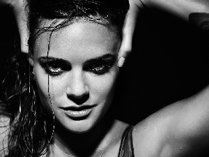 Black and white, Tove Lo, brunette, songster