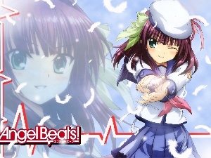 Animation, girl, Angel Beats, Anime