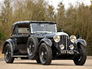 Automobile, antique, Bentley