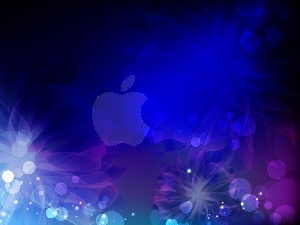 Apple, blue, Dancing, Flor