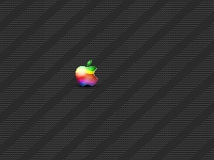 logo, Apple, color