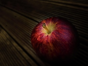 Red, Apple, appetizing