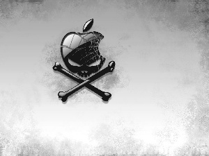 Apple, skull