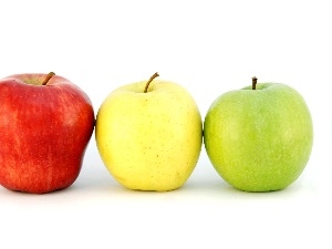 Variations, apples, Three