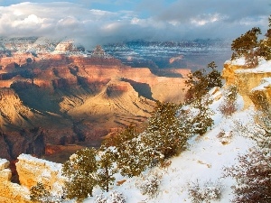 Arizona, winter, Grand Canyon