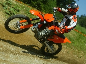 Arm, tires, KTM 125 SX