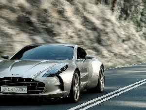 Aston Martin One-77, Street, silver