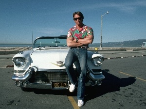 Automobile, parking, Arnold Schwarzenegger