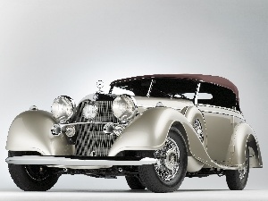 Automobile, antique, Mercedes Benz 540K
