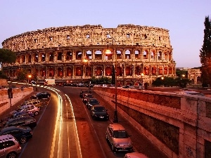 Street, Automobile, Coloseum