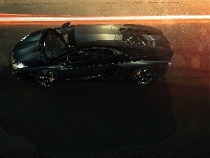 Lamborghini Aventador, Black