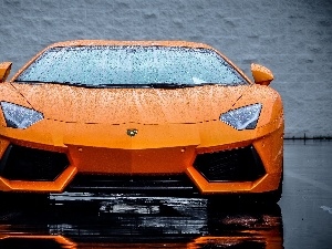 Lamborghini Aventador, Front
