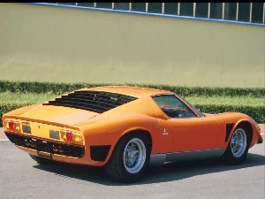 Back, Jota, Lamborghini, Miura