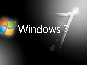 background, The luminous, Windows 7, Grey