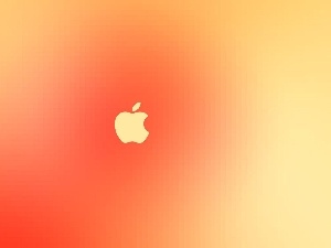 background, Yellow, Apple, orange