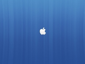 background, Hardware, logo, Blue, Apple