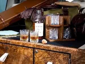 bag, Glass, Whisky, case, Balvenie