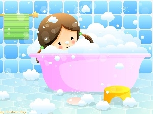 bath, Kid