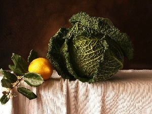 bay, leaf, cabbage, Lemon, Italian