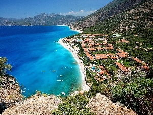 Beaches, Oludeniz, Turkey, sea, Town