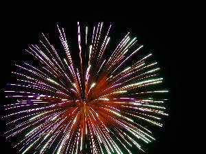 firecrackers, beatyfull, Night, New Year