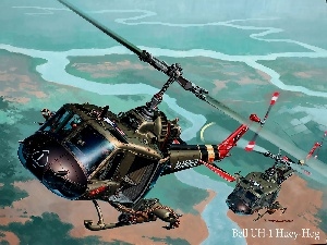 Bell UH-1 Huey Hog, graphics