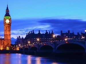 Big Ben, Westminster Bridge, London, Westminster Palace
