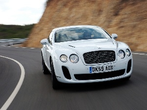 Bentley Continental GTC, White