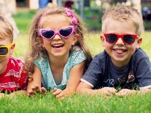 bespectacled, ##, joyful, Meadow, Kids