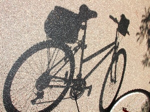 Bike, shadow
