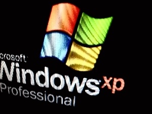 Black, XP, logo, background, windows