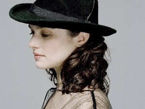 Black, Hat, Rachel Weisz