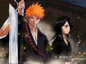 bleach, Characters, Kurosaki, Rukia