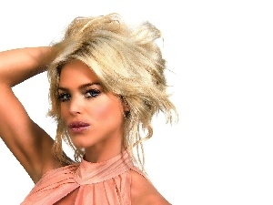 Blonde, make-up, Victoria Silvstedt