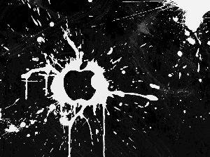 Black, blots, Apple