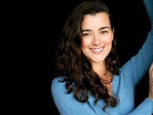 blue, Sweater, Cote De Pablo