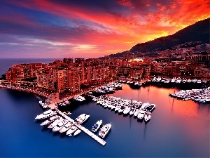 port, Boats, Monaco