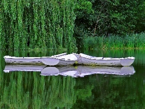 Boats, White