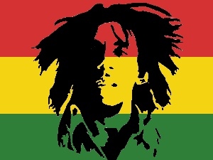graphics, Bob Marley