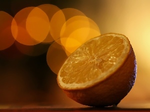 fruit, Bokeh, Lemon