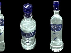Eristoff, Bottles, vodka